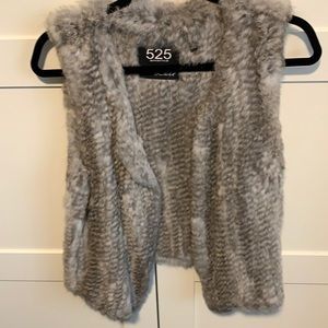 Genuine Rabbit fur vest